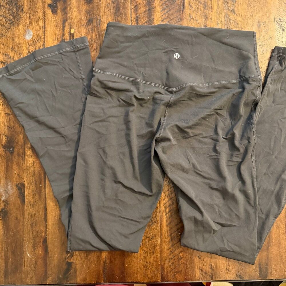 Lululemon align mini flare grey
